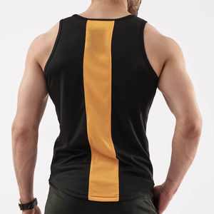 เสื้อกล้ามผู้ชายคุณภาพพรีเมียม - ผ้าโพลีเอสเตอร์/คอตตอนผสม แห้งเร็ว เป็นมิตรต่อสิ่งแวดล้อม ดีไซน์คอกลมแบบไร้แขน ปรับแต่งได้ - Product Image 2