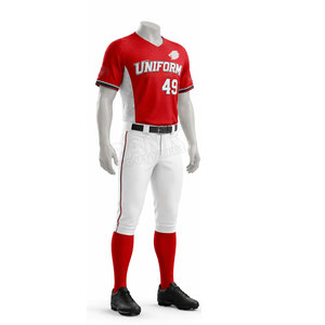 Factory Direct Sale Baseball Uniforms Best Manufacturer Made Top Design Comfortable Fit Baseball Uniforms - Product Image 4