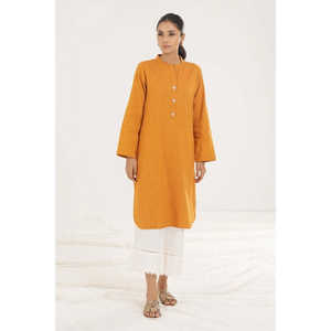 Camiseta de Mujer Tejida Teñida Danedar, 100% Acrílico, Manga Asimétrica Convencional, Uso Diario WGK-DRW-DY-3300 - Product Image 5