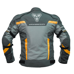 Chaqueta corta de verano para hombre, impermeable, construcción textil, tiras reflectantes, diseño de seguridad blindado para motociclismo - Product Image 1