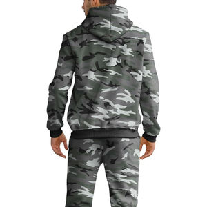 Sudaderas con Capucha de Algodón para Hombre de Alta Calidad al por Mayor, Conjuntos Deportivos de Camuflaje, Ropa Urbana Gruesa para Jóvenes, Niños y Adultos - Product Image 5