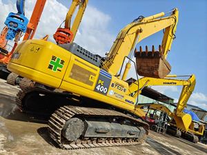 Komatsu PC400-7 d'occasion de haute qualité, modèle japonais original 2022, à bas prix, excellent état et composants moteur principaux - Product Image 3