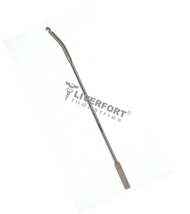 Gancho Tenaculum 8 "(20,3 cm), gancho puntiagudo Extra delicado, mango graduado en cm Instrumentos quirúrgicos de ginecología - Product Image 3