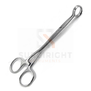 Collins Tongue Seizing Forceps 6,5 "End Wide 20mm Instrumentos quirúrgicos Premium de Surgiright Instruments - Product Image 1