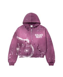 ชุดเสื้อผ้าผู้ชายผ้าฝ้าย100% มีฮู้ดและกางเกงวอร์มชุดวอร์มแบบสวมหัวชุดวอร์มผ้าคอตตอนมีซิปกันแดดสำหรับผู้ชาย - Product Image 4