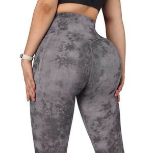 Leggings Deportivos para Mujer, Tie Dye, Secado Rápido, Transpirables, Pantalones de Yoga, Push Up, Ropa Deportiva, Leggings Ajustados para Ejercicio al Aire Libre - Product Image 3