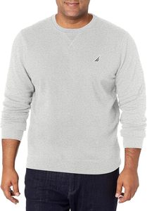 Sweat-shirt surdimensionné à épaules tombantes pour hommes personnalisé pull-over en coton épais à col ras du cou haut ample Streetwear - Product Image 4
