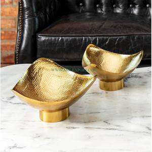 Royal Design Brass Metal Dry Fruits Bowl Decorative Storage for Nuts Bowl Snack Storage Bowl <b>Sweets</b> and Snacks Durable Tabletop - Product Image 4