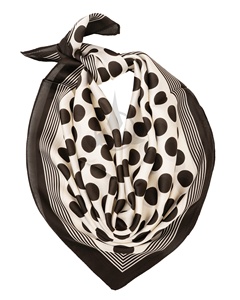 <b>Square</b> <b>Scarf</b> Neckerchief for Women Printed Striped Flower Pattern <b>Scarves</b> Designer 100% <b>Silk</b> <b>Scarf</b> Custom Print <b>Silk</b> Satin - Product Image 1