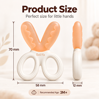 Anneaux de dentition pour bébés, accessoires pour nouveau-nés, jouets de dentition pour nourrissons, produits pour bébés d'hiver