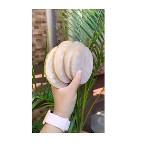 Vente en gros Dessous de verre exclusif pour tasse à café et thé en os de résine naturelle ou de corne brésilienne de forme ronde avec tapis et tampons élégants - Product Image 1