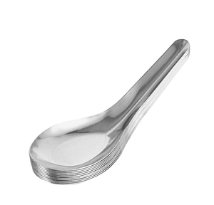 Cuchara de sopa de acero con espejo personalizada, juego de cubiertos de nuevo diseño personalizado de alta calidad, cuchara de sopa de boda personalizada - Product Image 1