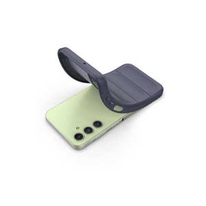 Funda para Samsung Galaxy A25, Carcasa Trasera Flexible de TPU y Silicona con Diseño Étnico en Verde Oscuro - Product Image 4