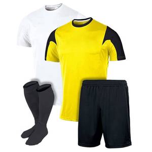 2023 Vêtements de football de haute qualité Logo personnalisé Ensemble d'uniformes à séchage rapide en gros - Product Image 1