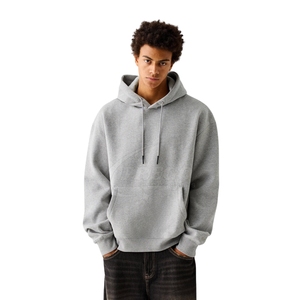 Men Plain <b>Hoodie</b> Comfortable Casual Pullover 2025 New Style <b>Lightweight</b> Streetwear Bulk Wholesale Custom - Product Image 1