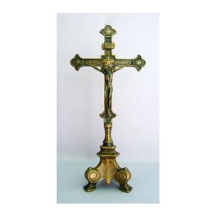 Venta caliente tendencia boda Altar latón Metal buena calidad venta al por mayor clásico crucifijo Altar a precios razonables - Product Image 1