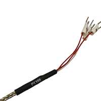 Sensor PT100 de Clase B, Sonda de Temperatura RTD de Platino de Alta Precisión de 3 Cables