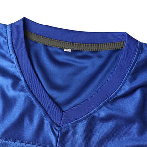 Uniforme de fútbol retro para hombre, camiseta de fútbol americano sublimada con nombre y número personalizado, transpirable, venta al por mayor, unisex - Product Image 5