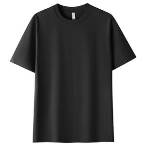 Camisetas de algodón informales de verano para hombre, camisetas de manga corta de Color sólido, cómodas camisetas holgadas de moda con cuello redondo, optan por el estilo - Product Image 3