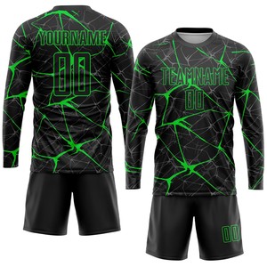 2024 maillots de Football de Sublimation personnalisés professionnels hommes confortables à manches courtes adulte maillot de Football Kits de Football ensemble complet - Product Image 3