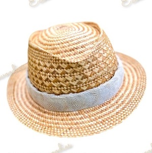 New Style Raffia Eco Friendly Breathable Seaside <b>Sun</b> Protection Ribbon <b>Sun</b> <b>Hat</b> Fashion Summer Beach Cap for Women and <b>Men</b> - Product Image 5