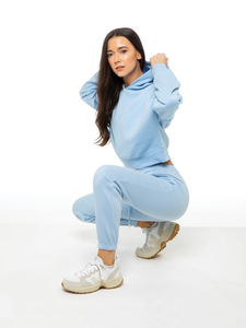 Nueva moda de Invierno para mujer, chándal informal para mujer, chándal de lana de algodón para mujer, venta al por mayor, ropa deportiva personalizada - Product Image 5