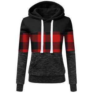 เสื้อฮู้ดดี้แฟชั่นลำลองผ้าฝ้ายสำหรับผู้หญิง เสื้อสเวตเชิ้ตใส่สบายทรงโอเวอร์ไซส์ พิมพ์ลายสกรีนสำหรับผู้หญิง - Product Image 1