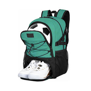 Sac à dos de sport décontracté léger de haute qualité avec fermeture à glissière pour les activités de plein air et le football-Vente en gros - Product Image 1