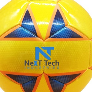 ลูกบอลฝึกฟุตบอลวัสดุ PU สำหรับการฝึกซ้อมพร้อมดีไซน์ที่กำหนดเองและโลโก้ตามสั่งโดยอุตสาหกรรมเทคโนโลยีถัดไป - Product Image 2