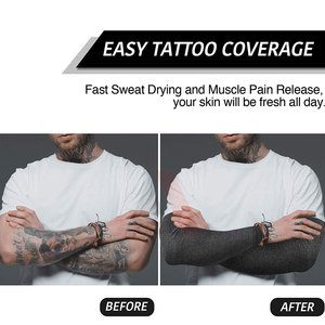 Manchons de bras en coton 100% de haute qualité pour unisexe, protection contre la chaleur, respirant, séchage rapide, avec impression personnalisée du nom de l'équipe - Product Image 4