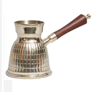 Cafetera de estilo turco de latón, utensilios de cocina de té y café de Metal de alta calidad y precio al por mayor, utensilios de cocina decorativos - Product Image 3