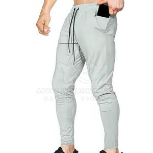 Pantalon de sport léger et respirant de haute qualité pour hommes Nouveau design Taille haute Vêtements de sport décontractés Spandex/Polyester pour l'hiver - Product Image 6