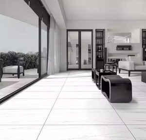 Azulejo de suelo de mármol esmaltado pulido de 600x1200mm más vendido, azulejos de porcelana blanca para sala de estar, vestíbulo, Hotel - Product Image 6