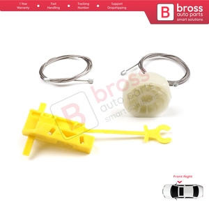 Juego de Reparación de Elevalunas Eléctrico Delantero Derecho BWR5498 para Trafic MK2 X83 JL FL EL Vivaro Primastar 2001-2015 7700311821 - Product Image 5