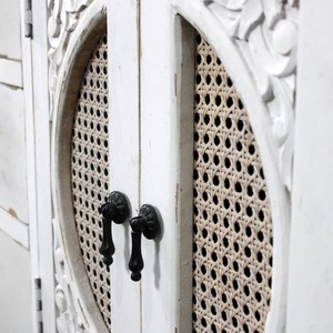 Meubles en rotin manguier JAPON rangement ethnique morden meuble de buffet en bois massif fabriqué à la main - Product Image 3