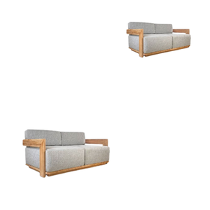 Mobilier Mobilier de jardin Canapés de jardin Canapé en bois pour hôtel Canapé d'extérieur Villa Balcon Canapé en bois de teck - Product Image 3