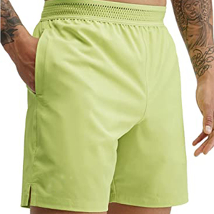 Pantalones Cortos Casuales Personalizados para Hombre, Ligeros, Cómodos, Sólidos, 100% Nailon, Tela de Lona, Cintura Elástica, Bolsillos, Resistentes al Viento - Product Image 5