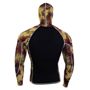 MOVATEXTILE-Camiseta deportiva para hombre, Rashguard Sudadera con capucha, estampado sublimado, nuevo diseño personalizado - Product Image 2