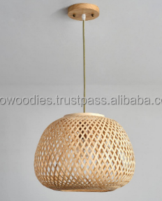 Bamboo <b>Lamp</b> <b>Shade</b> Pendant Light <b>for</b> Bedroom Weave Handmade Decoration Hanging Modern Chandelier Wicker <b>Lamps</b> <b>Shades</b> - Product Image 6