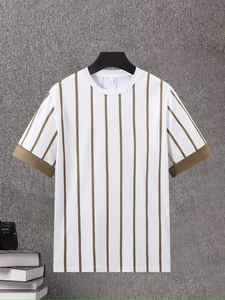 Camiseta Casual Premium al por Mayor para Hombre, Verano, con Logotipo Personalizado, Cómoda, para Fiestas, Uso al Aire Libre - Product Image 6