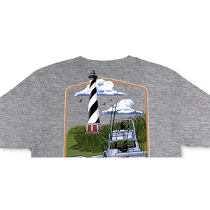 T-shirt Columbia da uomo Keon PFG Logo Graphic Jersey grigia taglia M - Product Image 3