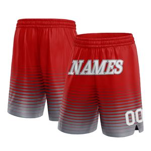 Men Team Basketball Mesh Shorts with Custom Name Number Sublimation Printing <b>Elastic</b> Waist for Private Label OEM Sportswear - Product Image 1