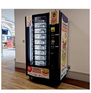 Máquina expendedora de alta capacidad para pizzas, papas fritas y snacks para espacios comerciales - Product Image 1