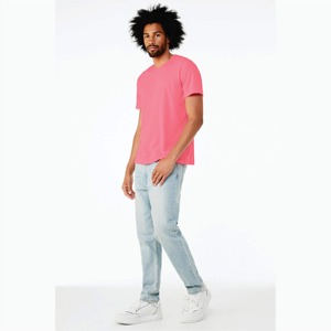 Gran oferta de moda para hombre, Camiseta 100% de algodón con cuello redondo, ropa de calle personalizada, camisa en blanco de punto informal de manga corta - Product Image 5