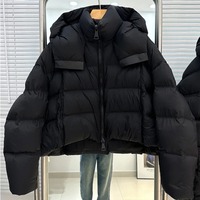Produsen jaket Puffer Premium kualitas terbaik jaket musim dingin tahan angin OEM jaket ritsleting wanita kelas berat grosir