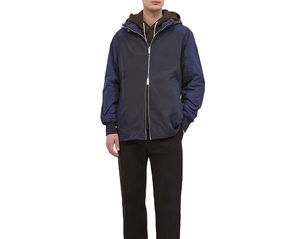 Venta al por mayor de los hombres con capucha chaquetas cortavientos revestidos cómodos colores personalizados logotipos OEM personalizado impermeable ecológico caliente - Product Image 3