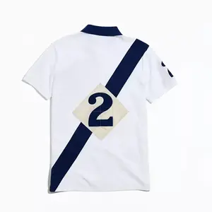 T-shirt polo pour homme avec étiquette personnalisée Meilleur prix Qualité durable Meilleur style de tricot - Product Image 3