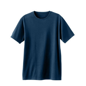 Camisetas de Verano para Hombre, Nuevas, a la Moda, Precio al por Mayor, Logotipo Personalizado, Cómodas, Casuales, de Color Sólido, 100% Algodón, Talla Grande - Product Image 2