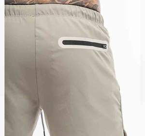 Short de jogging en éponge français personnalisé séchage rapide athlétique entraînement décontracté pour l'entraînement course à pied sport écologique - Product Image 3