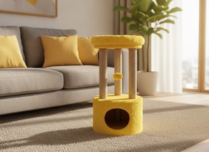 อัตแลนตา ฮันนี่ โกลด์ แคท ทาวเวอร์ วิท ซันนี่ จอย - Product Image 6